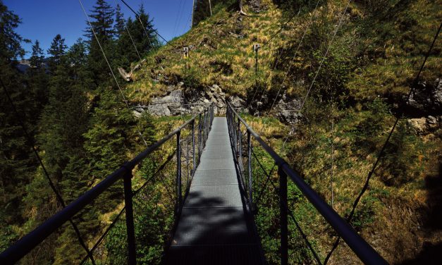 <span class="entry-title-primary">The minister’s climb near Reutte/Mühl</span> <span class="entry-subtitle">Gumpen, waterfalls & a suspension bridge</span>